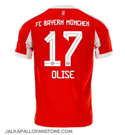 Bayern Munich Michael Olise #17 Kotipaita 2025-26 Lyhythihainen Bayern Munich Michael Olise #17 Kotipaita 2025-26 Lyhythihainen
